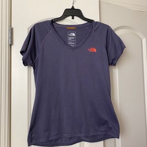 north face athletic tee
